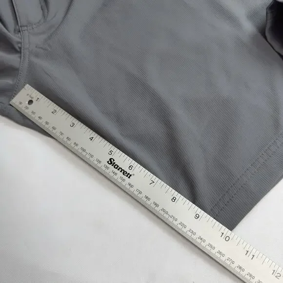 Wrangler Outdoor Field Utility Shorts Mens 44 Relaxed Fit Cargo Zip Pockets Gray - Picture 6 of 12